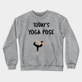 Today's Yoga Pose - Lord Of The Dance Crewneck Sweatshirt